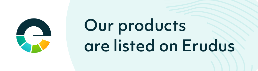 We’re supporting Erudus as the food industry data pool
solution to communicating food product information.